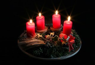 Adventskranz, © LKG