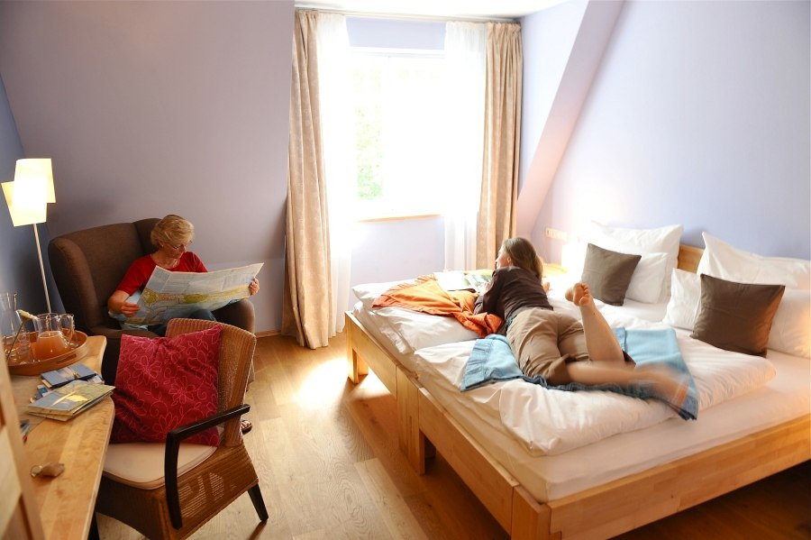 Ein Blick ins Doppelzimmer // © Ginkgo Mare Ein Blick ins Doppelzimmer // © Ginkgo Mare