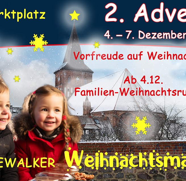 Weihnachtsmarkt Pasewalk, © Stadt Pasewalk Weihnachtsmarkt Pasewalk, © Stadt Pasewalk