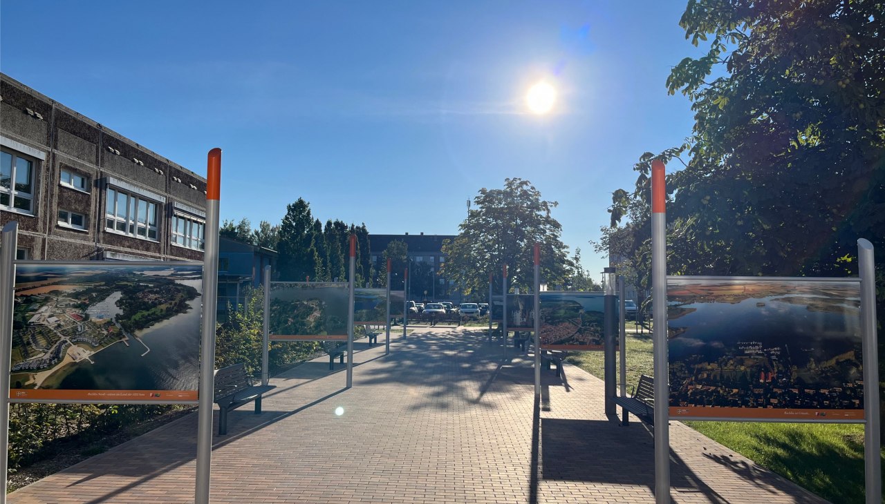 Luftbildausstellung - Haus des Gastes und des B&uuml;rgers Rechlin, &copy; TDG Rechlin mbH