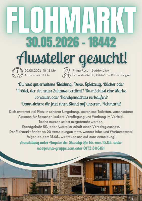 Flyer // © Prima Resort Boddenblick Flyer // © Prima Resort Boddenblick