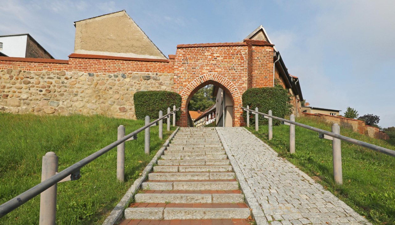 Mühlentor und Stadtmauer Sternberg, © TMV/Gohlke Mühlentor und Stadtmauer Sternberg, © TMV/Gohlke