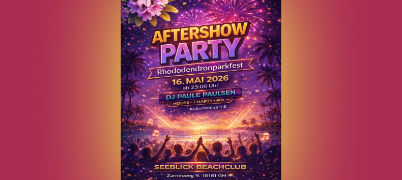 Aftershow-Party zum Rhododendronparkfest // &copy; Benjamin Kliesch