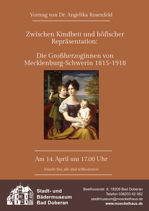 Veranstaltungsplakat, &copy; Stadt- und B&auml;dermuseum Bad Doberan