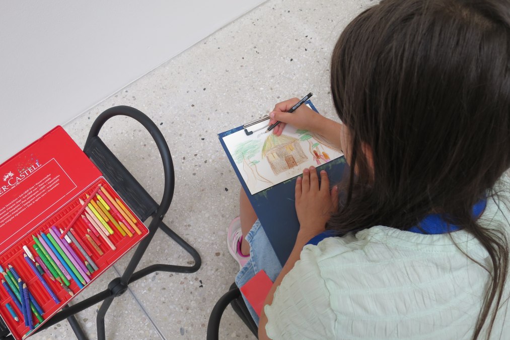 Interaktive Kinderführung im Kunstmuseum Ahrenshoop, © Kunstmuseum Ahrenshoop