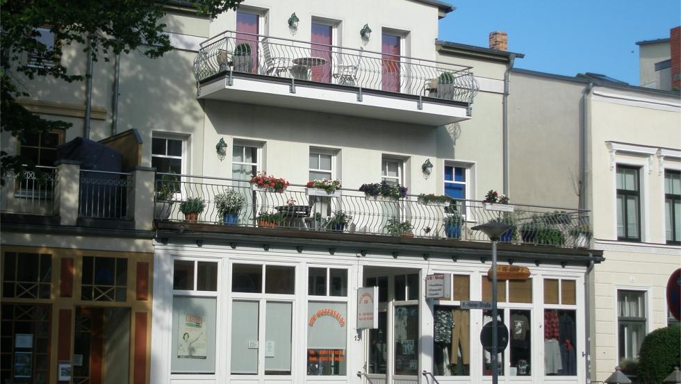 Hausansicht von der Kurparkseite, © Thomas Alisch Hausansicht von der Kurparkseite, © Thomas Alisch