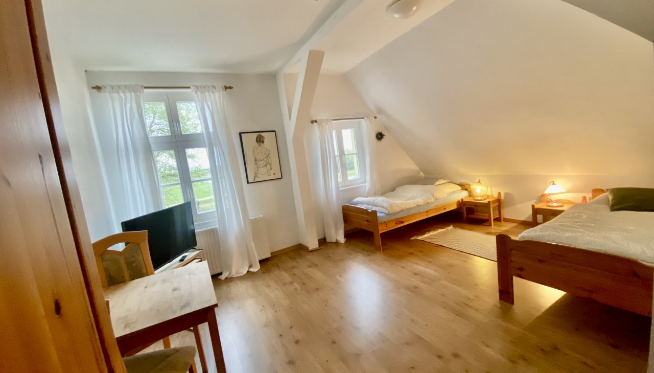 Eines unserer Gastzimmer., © Gut Weidehof Eines unserer Gastzimmer., © Gut Weidehof