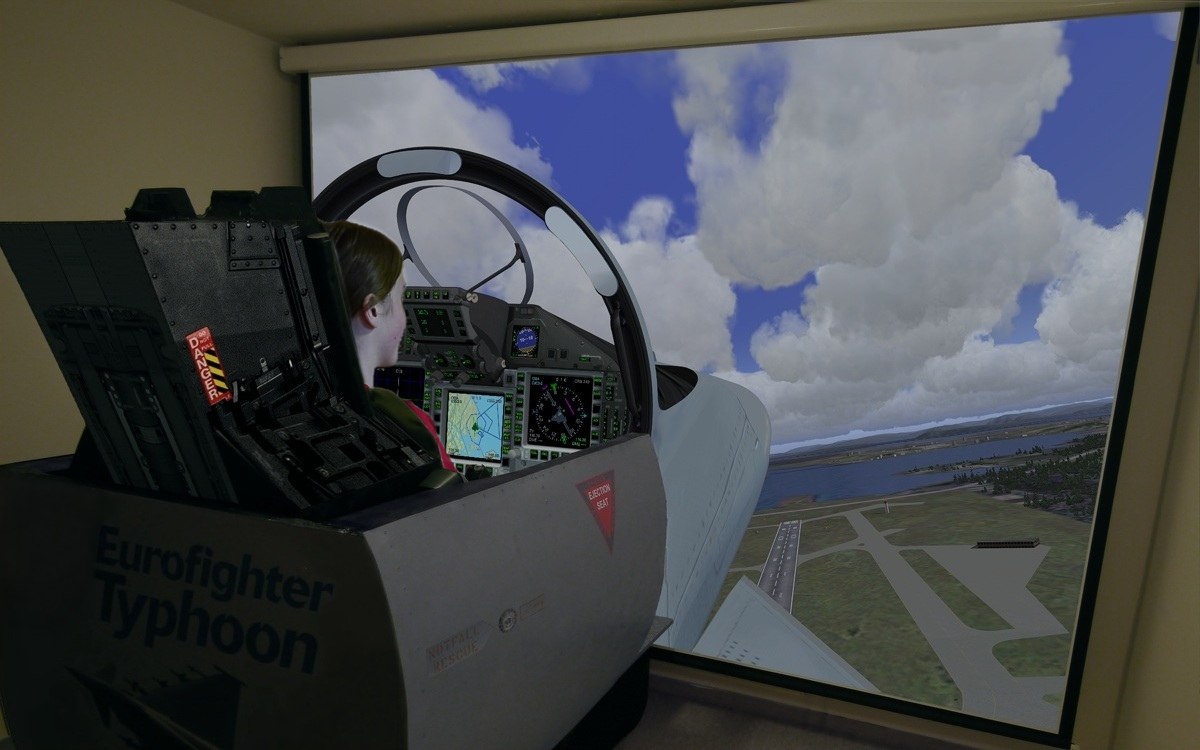 Flugsimulator AFS-sim // © afs-sim.de Flugsimulator AFS-sim // © afs-sim.de