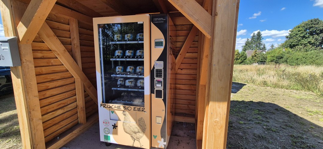 Eierautomat Warenshof, © Gina Schulenberg