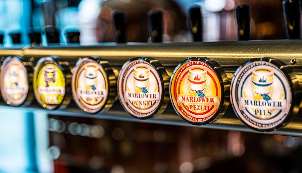 9 Sorten Bier aus der eigenen Brauerei // &copy; Recknitztal-Hotel Marlow