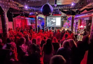 Kneipenchor 20.02.2025, &copy; Brot.Lose.Kunst e.V.