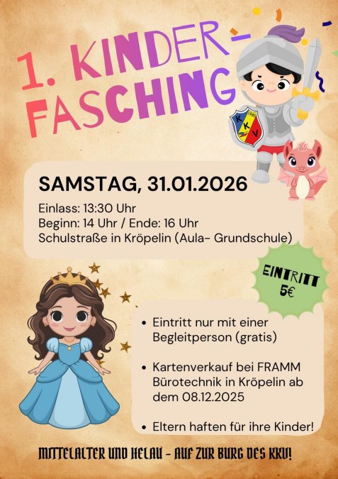 Erster Kinderfasching, &copy; KKV81