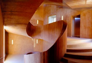 Treppenhaus, Museum Küppersmühle. Architekt: Herzog & de Meuron Basel, Ausführung: Armin Ardi, Carl Giskes und Leembouw Nederland // © Foto: Egon Hanfstingl Treppenhaus, Museum Küppersmühle. Architekt: Herzog & de Meuron Basel, Ausführung: Armin Ardi, Carl Giskes und Leembouw Nederland // © Foto: Egon Hanfstingl