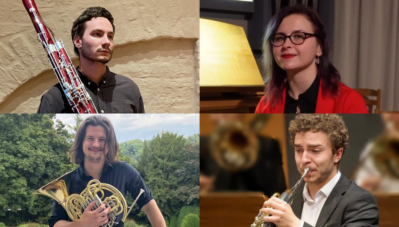 Ensemble "Splendido Vento, © hmt Rostock (bereitgestellt) Ensemble "Splendido Vento, © hmt Rostock (bereitgestellt)