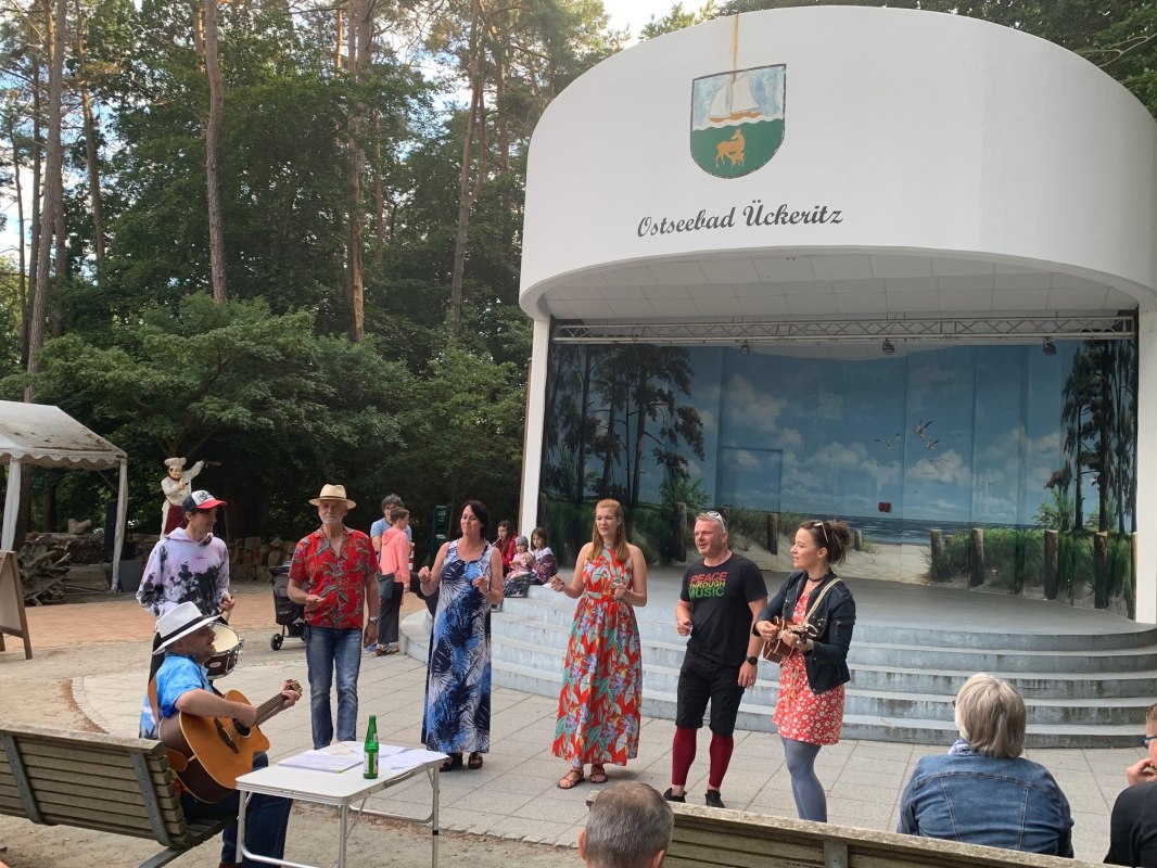 Konzert mit "Thomas Stelzer Gospel Crew Dresden", &copy; (c) Kurverwaltung &Uuml;ckeritz