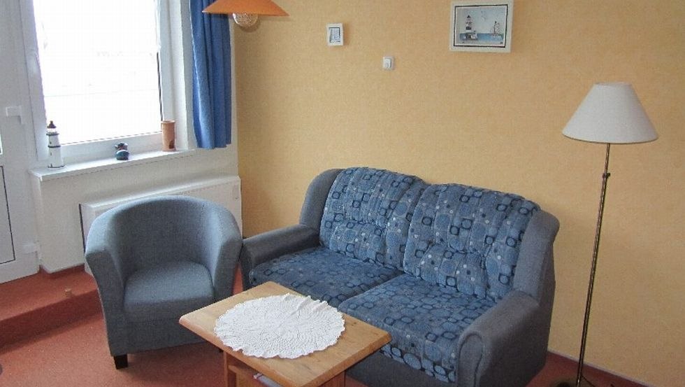 Wohnzimmer in der Ostseepension Rerik, &copy; Ostseepension Rerik