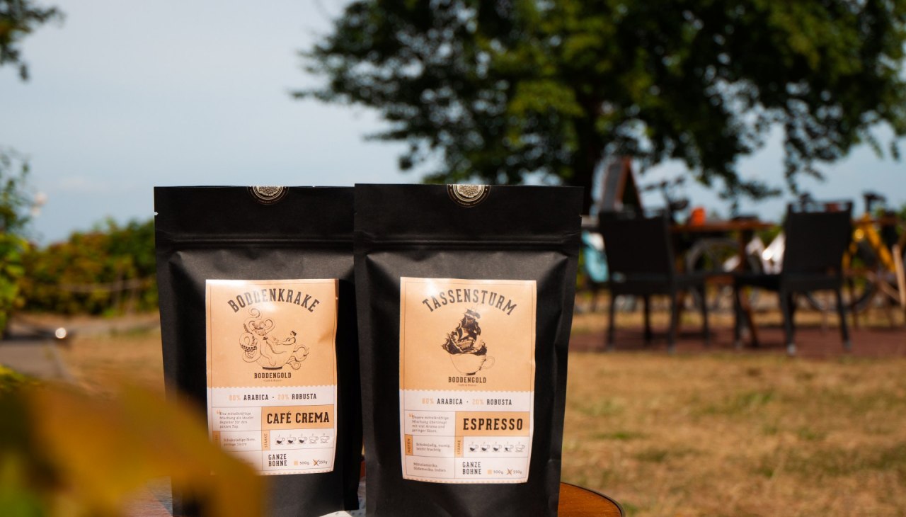 Kaffeespezialitäten auch zum Mitnehmen, © BODDENGOLD Kaffeespezialitäten auch zum Mitnehmen, © BODDENGOLD