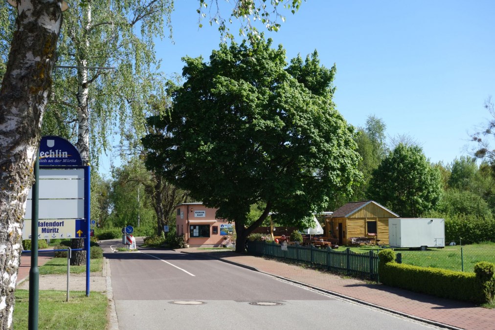 Radlerrast "Trafostation West II", © TDG Rechlin mbH