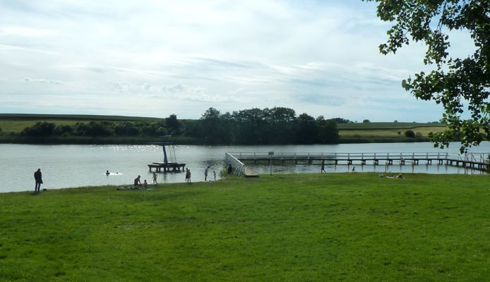 Badestelle Tüzer See, © Gemeinde Ivenack Badestelle Tüzer See, © Gemeinde Ivenack