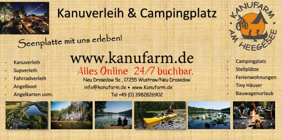 Kanufarm am Heegesee, © Christian Bauer