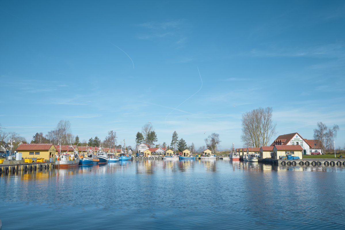 Fischereihafen Freest // © MV-T@pocha.de Fischereihafen Freest // © MV-T@pocha.de