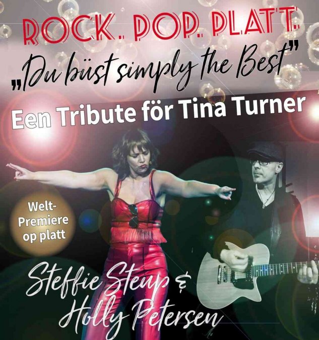 Tina Turner op platt, © S. Steup/Holly Petersen