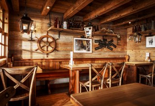 Maritimes Wohlfühlflair in unseren Kombüsen. // © Kutterfisch Restaurant Maritimes Wohlfühlflair in unseren Kombüsen. // © Kutterfisch Restaurant