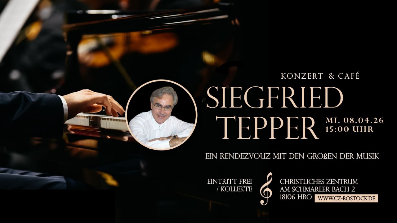 Konzerteinladung // &copy; Christliches Zentrum Rostock