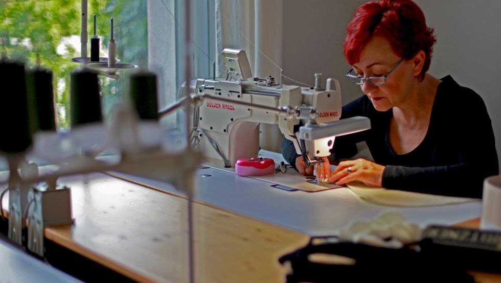 bei der Arbeit, © Paul Stenzel