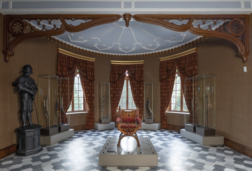 Rittersaal im Jagdschloss Granitz, © F. Monheim, Krefeld