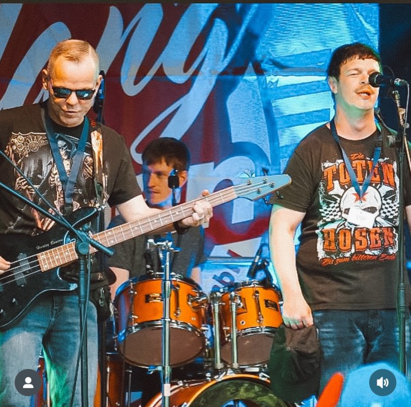Die Rock- Band "Klangfarben" von den Vielfaltern bei Rampe Rockt 2025 // &copy; Rampe Rockt