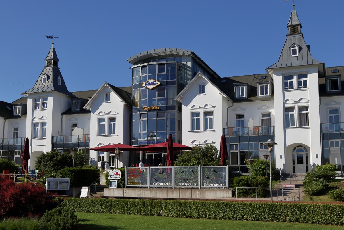 Apartmenthaus Meereswarte Promenadenseite // © Asgard Hotels Apartmenthaus Meereswarte Promenadenseite // © Asgard Hotels