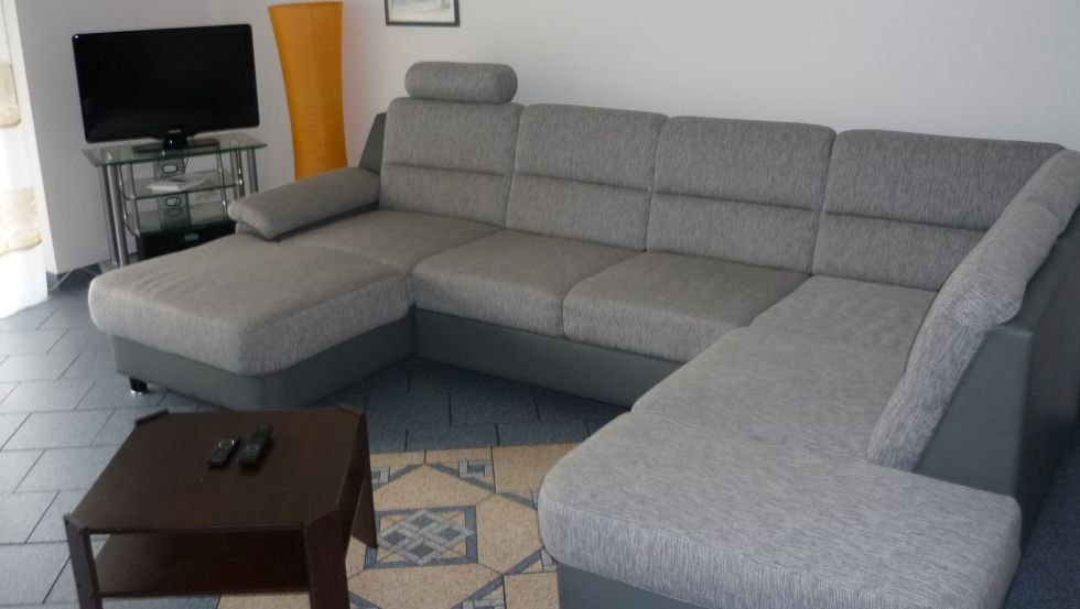 Wohnzimmeransicht Gästewohnung Annerose, © T. P. Krumbiegel