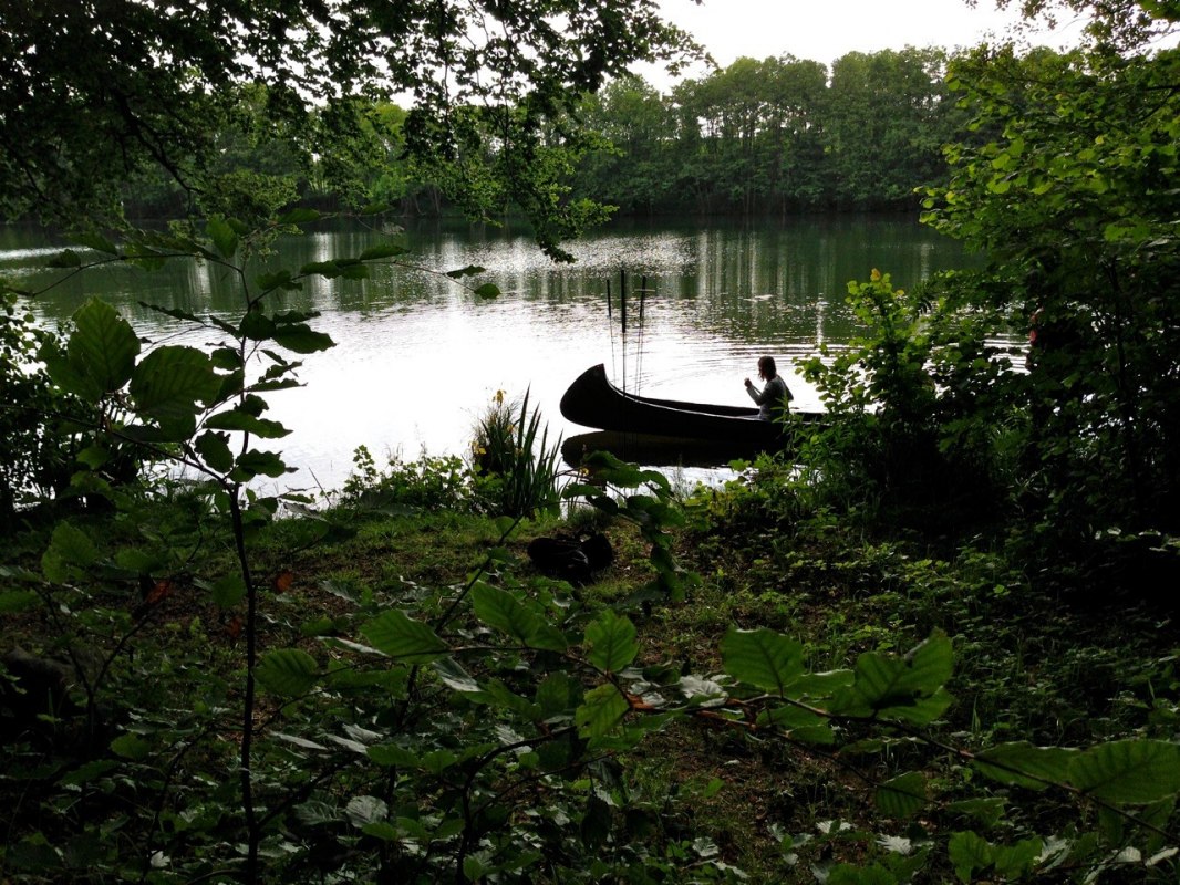 Vakantie op het Pulow meer - kanovaren op het meer // &copy; Martina Gl&auml;ser-B&ouml;hme