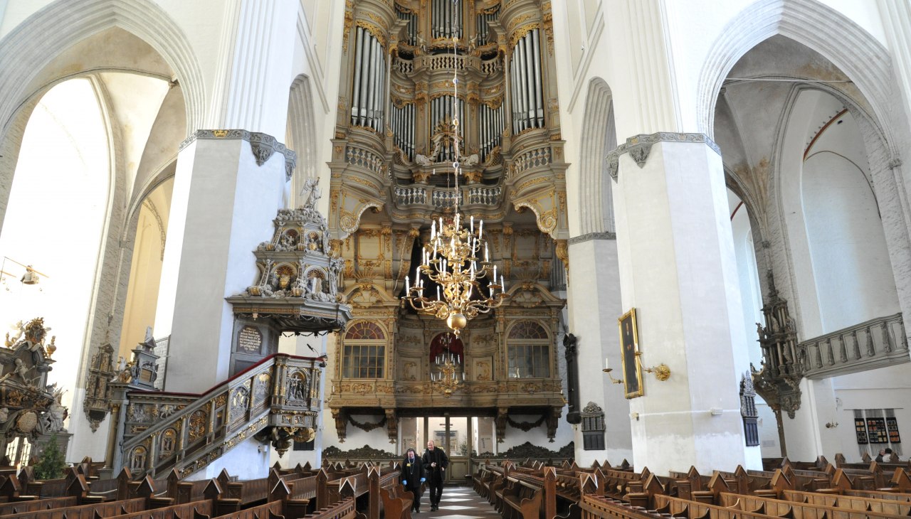 Orgel in der Marienkirche Rostock, &copy; Joachim Kloock