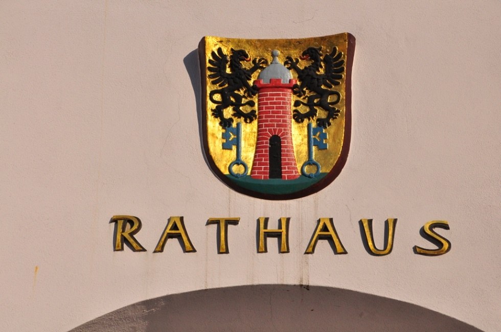 Wolgaster Stadtwappen, © Hallfarth Wolgaster Stadtwappen, © Hallfarth