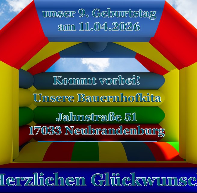 Diese tolle H&uuml;pfburg ist ein Teil vom bunten Programm. // &copy; Fred Freese