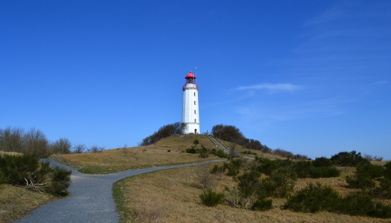 Leuchturm Dornbusch, © Hiddenseer Hafen- und Kurbetrieb Leuchturm Dornbusch, © Hiddenseer Hafen- und Kurbetrieb