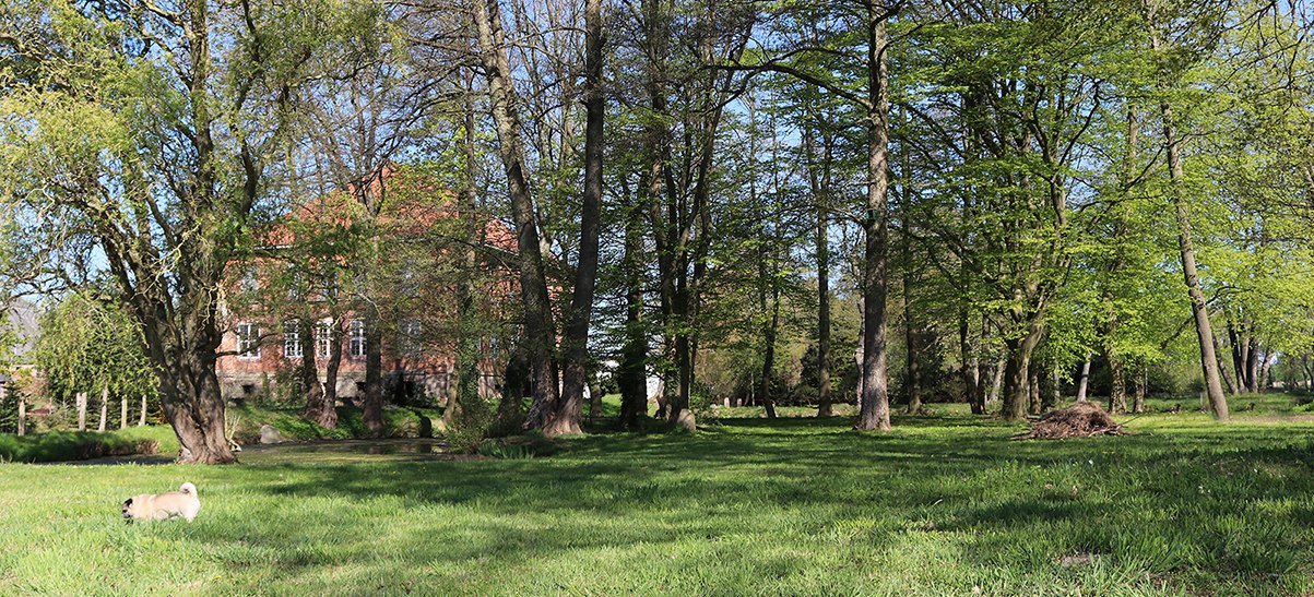 Parkansicht Herrenhaus Goldenbow // &copy; Herrenhaus Goldenbow