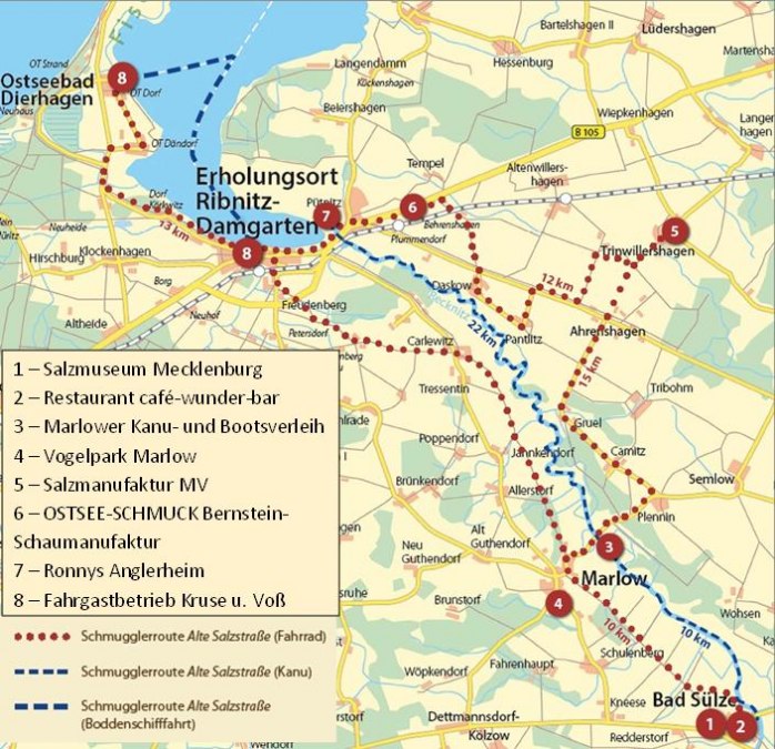 Salzprahm Hafen Damgarten, &copy; M. Hagemann