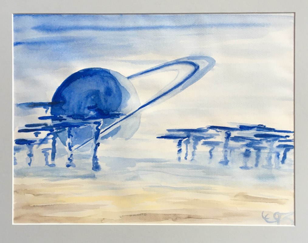 Aquarell-1993 // &copy; Gabriele Lenkeit