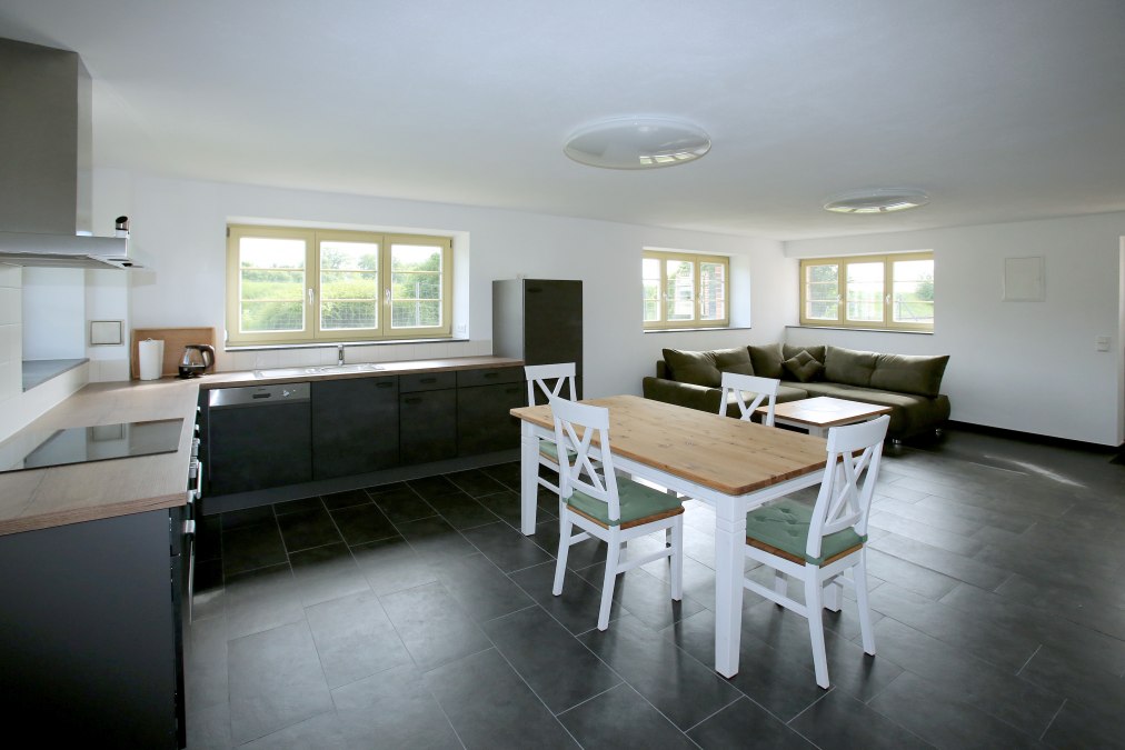 Wohnbereich Ferienwohnung 1, © Ferienhaus Meincke