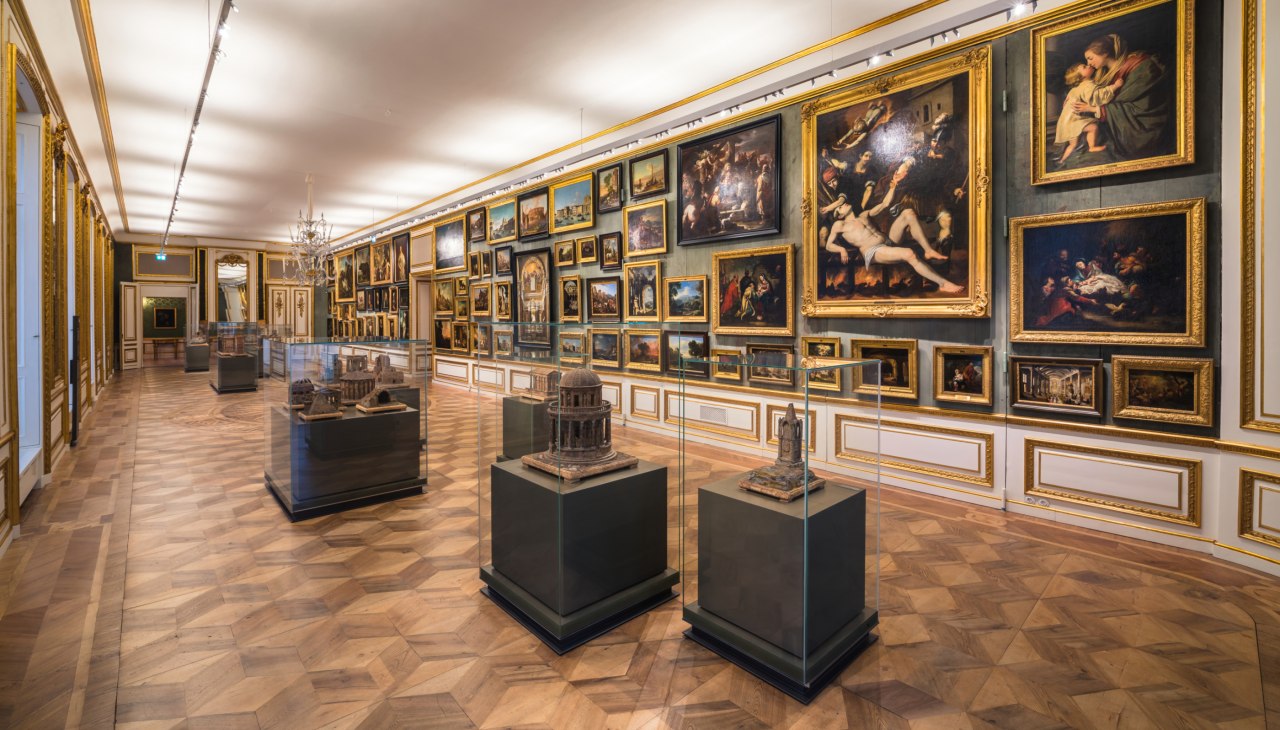 Bildergalerie im Museum Schloss Ludwigslust, © SSGK MV / Timm Allrich