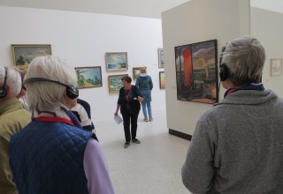 F&uuml;hrungen durch die Ausstellung // &copy; Kunstmuseum Ahrenshoop