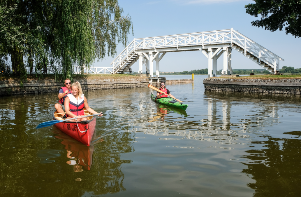 Weiße Brücke, © Stadt Neustrelitz