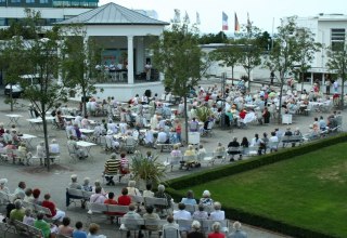 Concert in de Kurhaus tuin // &copy; TZRW - Andreas Kr&uuml;ger