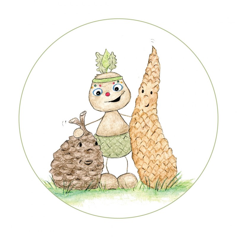 2-maskottchen-schlaubatz-atantje-joost-hirsekorn, &copy; Antje Joost-Hirsekorn