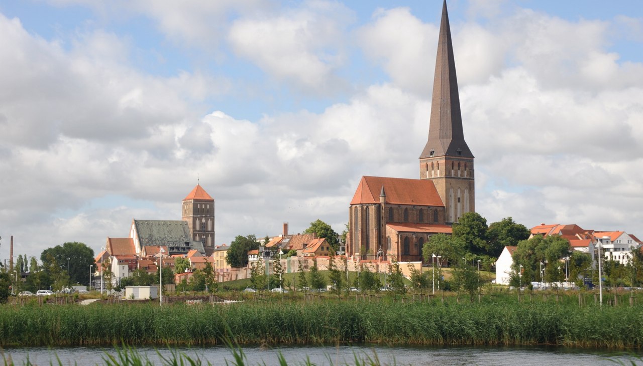 Blick auf die &Ouml;stliche Altstadt von Rostock, &copy; Joachim Kloock