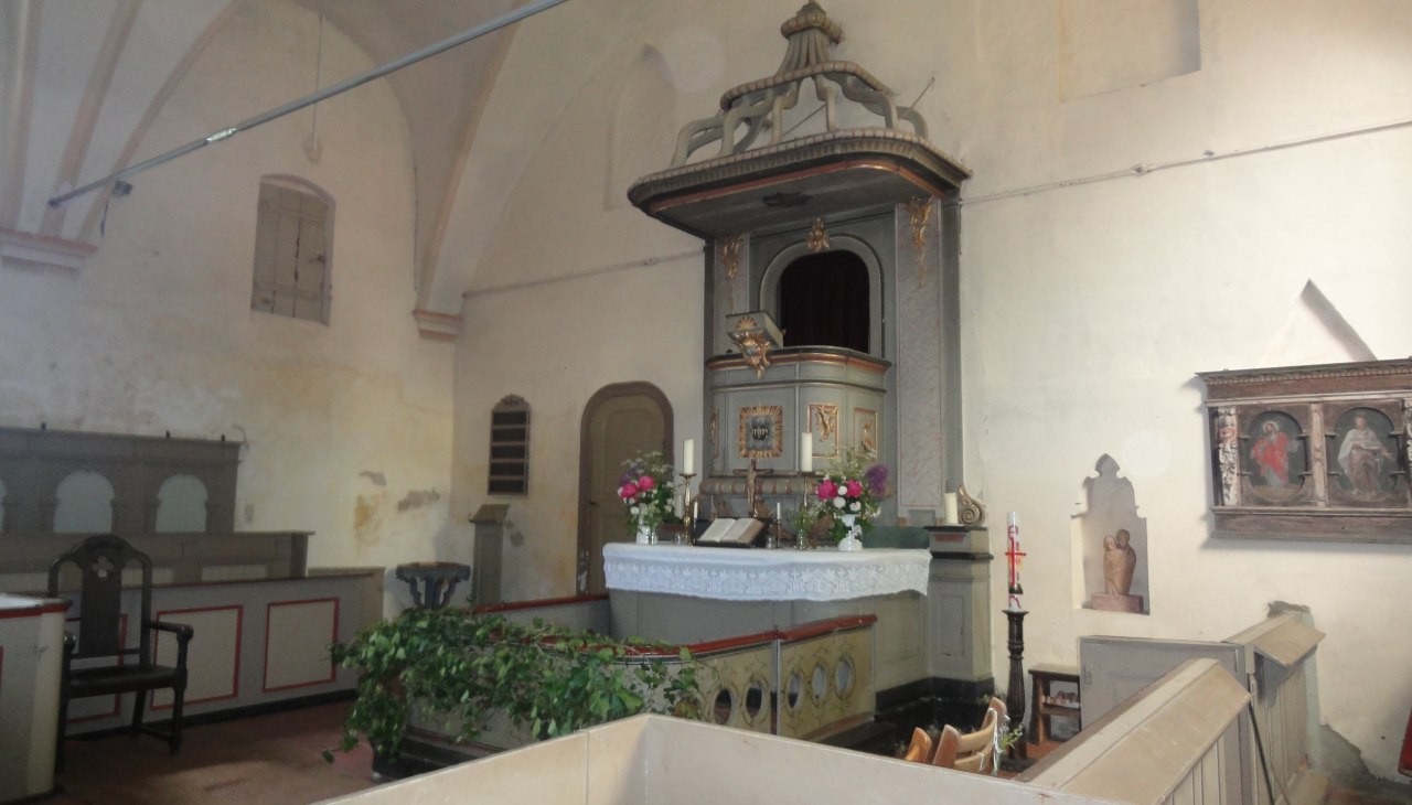 Altar der Heilig-Kreuz-Kirche Kemnitz, © TVV@Bock.de Altar der Heilig-Kreuz-Kirche Kemnitz, © TVV@Bock.de