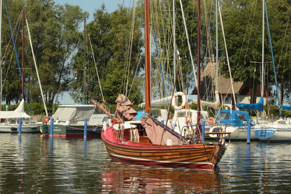 Mit der "Ghost" nach Usedom. Ein Abenteuer auf einem Zeesboot, © Markus Möller Mit der "Ghost" nach Usedom. Ein Abenteuer auf einem Zeesboot, © Markus Möller